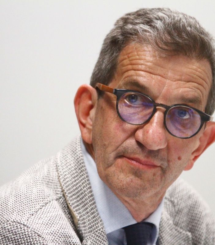 Il presidente Davide Galli. Sotto, l'ad Mauro Colombo