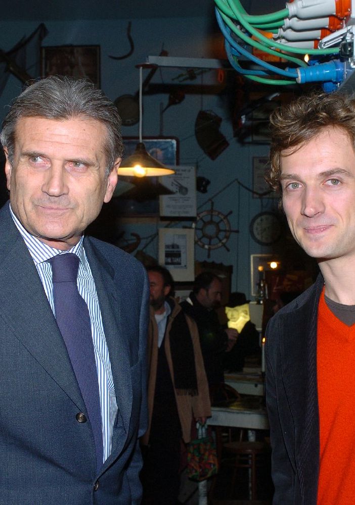 Gianfelice Facchetti con papà Giacinto