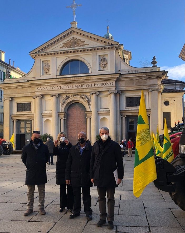 I trattori nel cuore di Varese per la Giornata del Ringraziamento