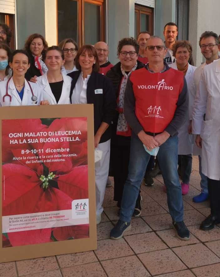 Una postazione di Ail Varese accoglie i pazienti del Day Hospital e degli ambulatori dell'Ematologia