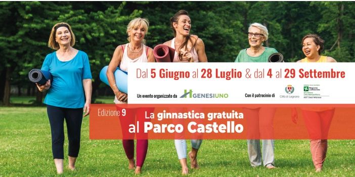La ginnastica motivante in gruppo: dal 5 luglio torna Legnano Si Muove (nona edizione)