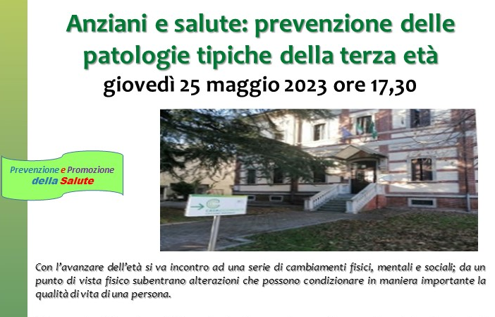 Anziani e salute: prevenzione delle patologie tipiche della terza età