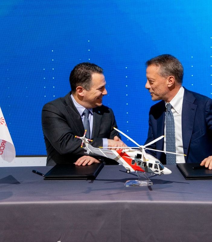 Leonardo: nuovo accordo quadro con Bristow per l’AW189 con ordini fermi per 10 elicotteri