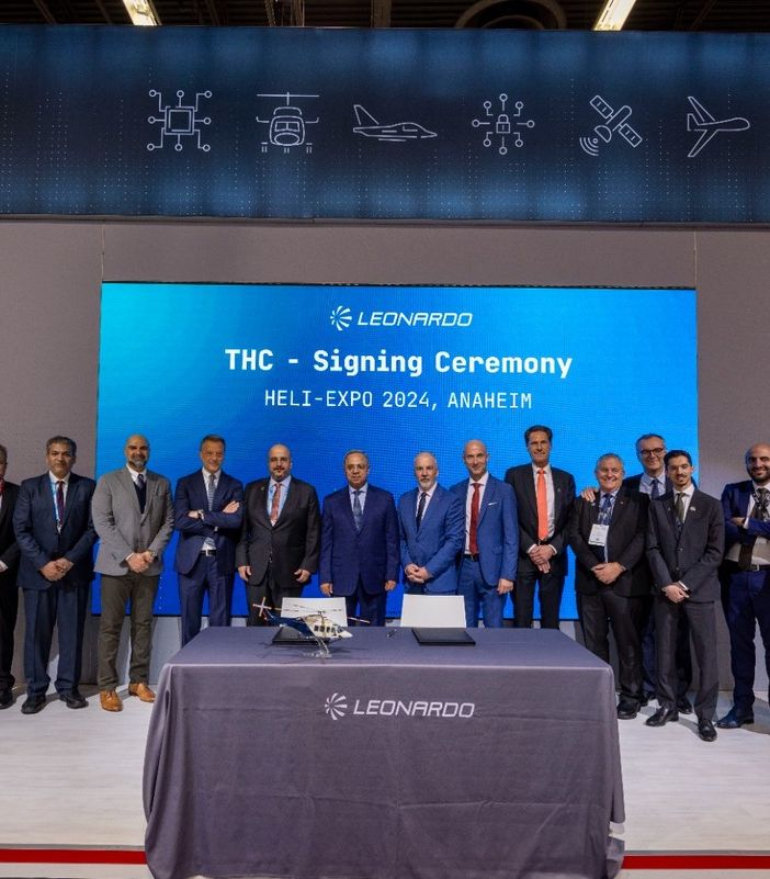 Leonardo e THC annunciano una forte espansione della flotta elicotteristica in Arabia Saudita