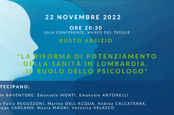 Il ruolo dello psicologo nella nuova riforma della sanità lombarda