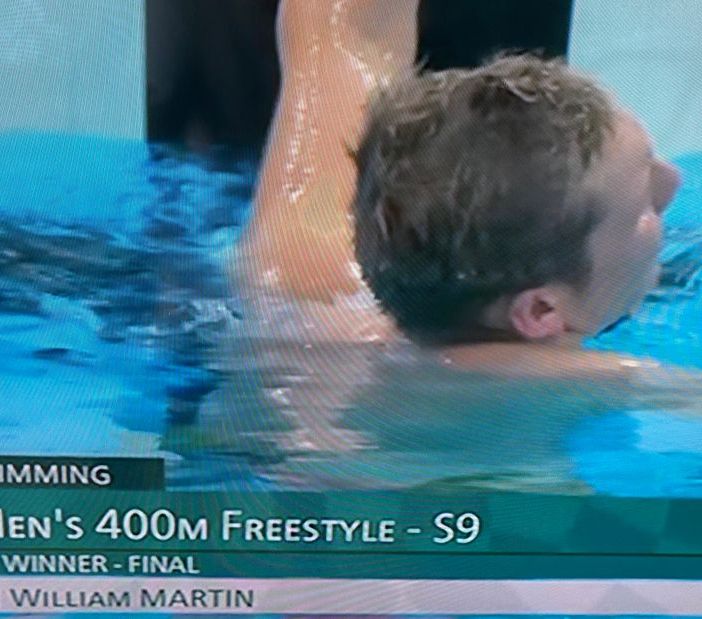 L'australiano William Martin dominatore d'oro della prima finale paralimpica del nuoto a Tokyo