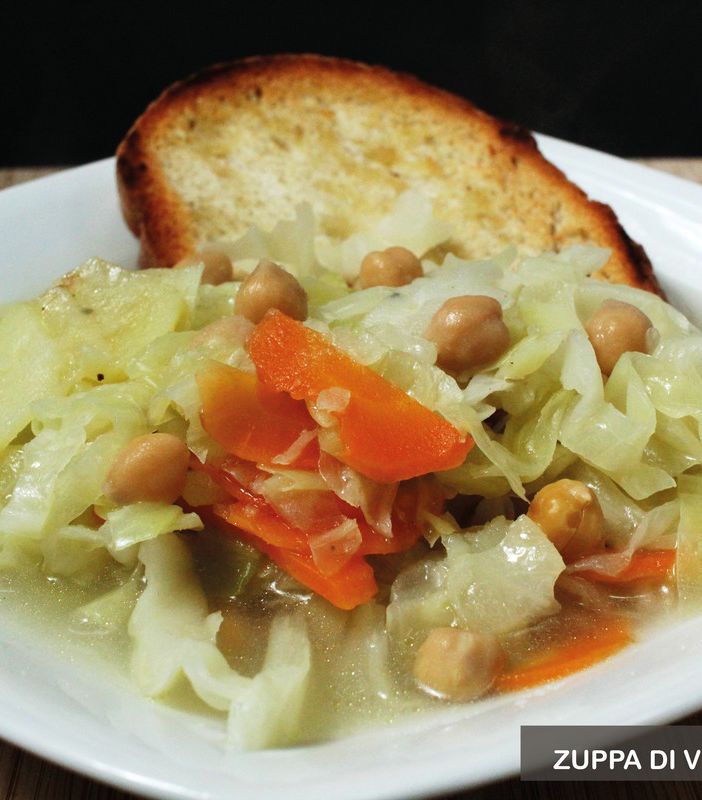 MercoledìVeg di Ortofruit: oggi prepariamo zuppa di verza e ceci