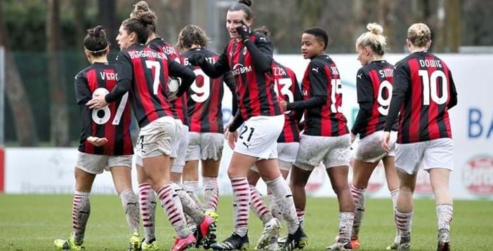 Rossonere a segno contro San Marino (foto figc.it)