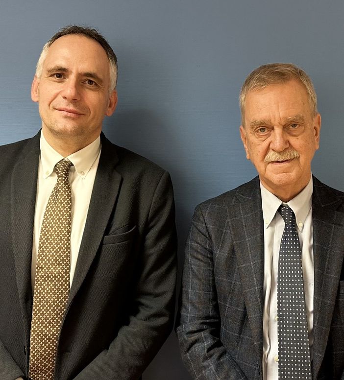 Da sinistra: i professori Nicasio Mancini e Paolo Grossi
