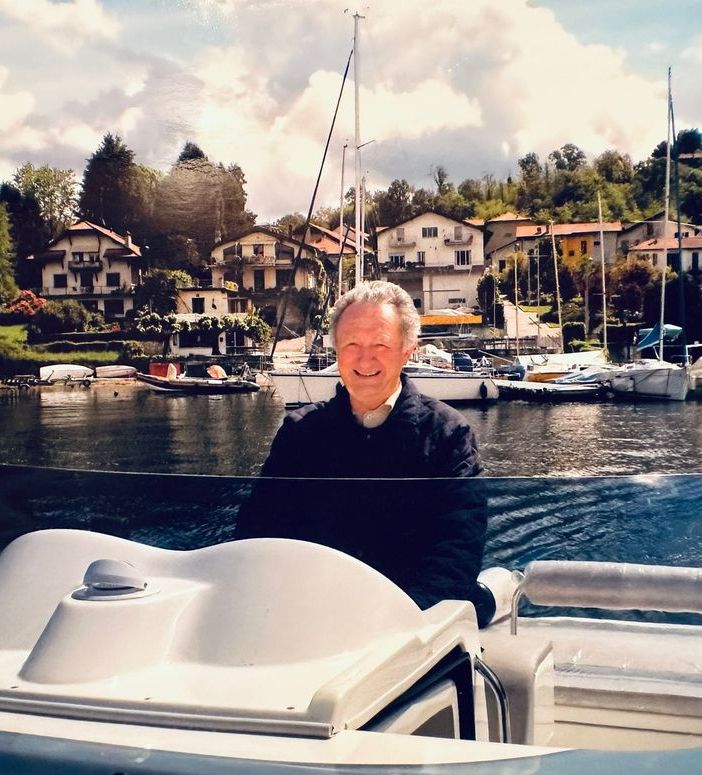 Enrico Brovelli in una foto tratta dalla pagina Facebook della Pro Loco Ranco