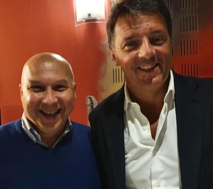 Salvatore Reina e Matteo Renzi