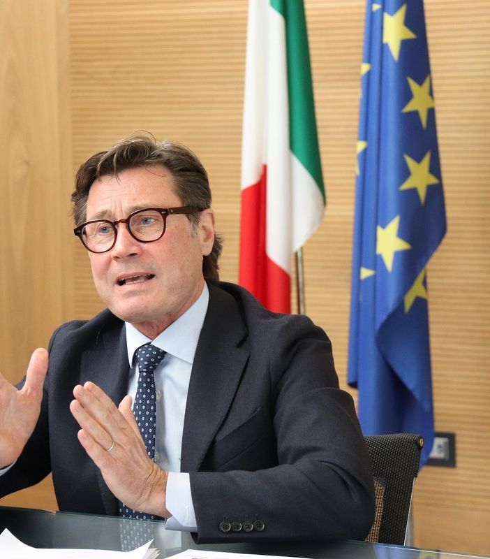 Il presidente di Univa Roberto Grassi