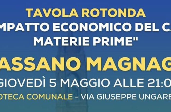La crisi delle materie prime sotto la lente di Azione