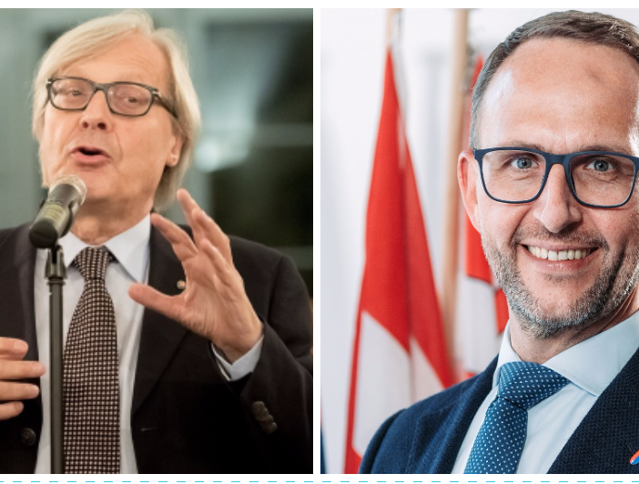 Lampeggianti accesi, il Canton Ticino risponde a Sgarbi: «Non tornerà in Svizzera? Qui i deputati non hanno le auto blu»