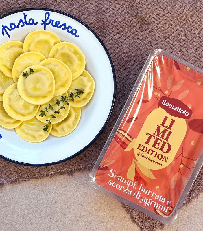 Quando il bello e il buono si fondono: la speciale Limited Edition del Raviolificio Scoiattolo e del gruppo Aro