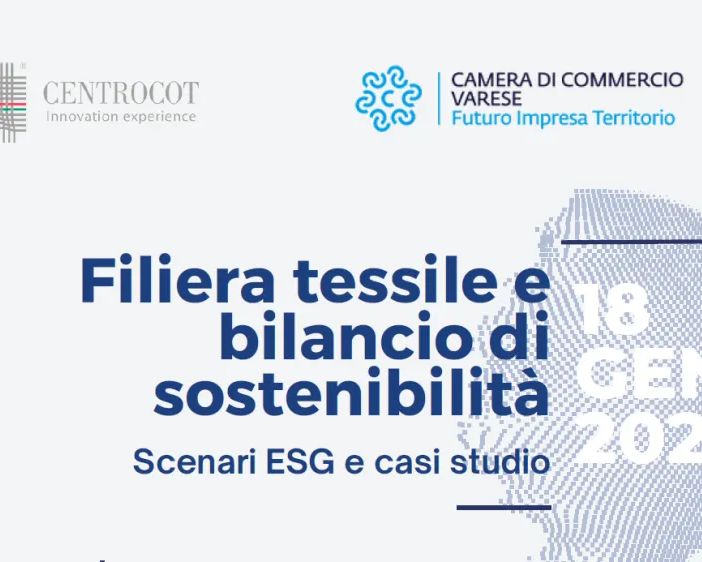 Filiera tessile e bilancio di sostenibilità: appuntamento a MalpensaFiere