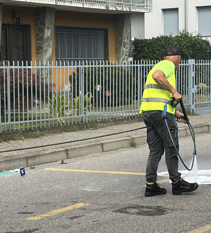 Il luogo dell'incidente