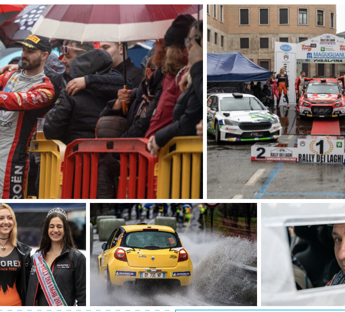 FOTOGALLERY. Pioggia, sgommate e passione. Le immagini più belle del Rally dei Laghi