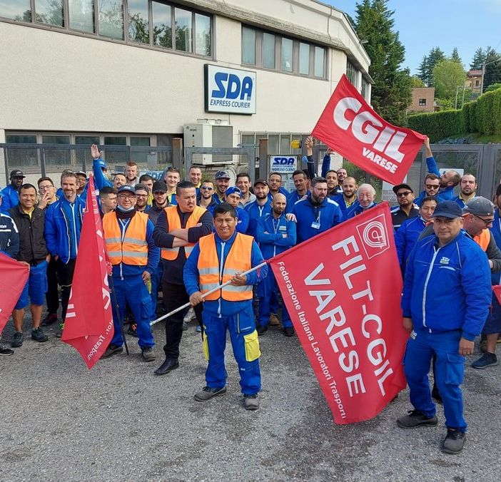Ripresa l'attività alla Sda di Gazzada dopo otto giorni di sciopero