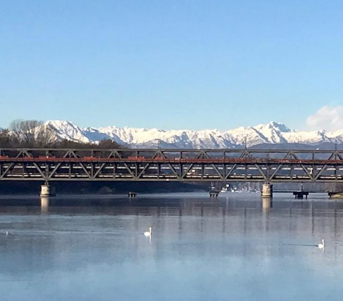 Il Ponte di ferro in una foto tratta dal sito web del Comune di Castelletto Ticino