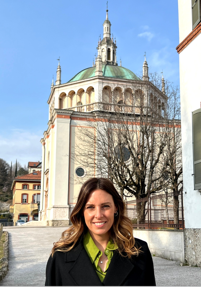 Isabella Tovaglieri nella foto postata