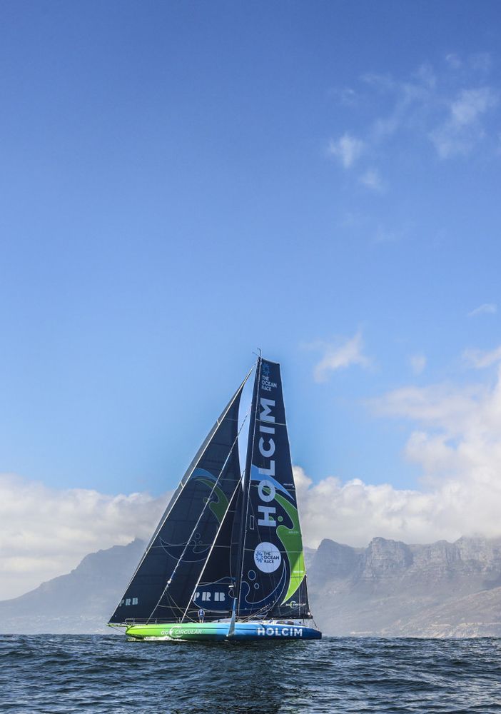 Al The Ocean Race, Team Holcim Prb al fotofinish: è doppietta a Cape Town