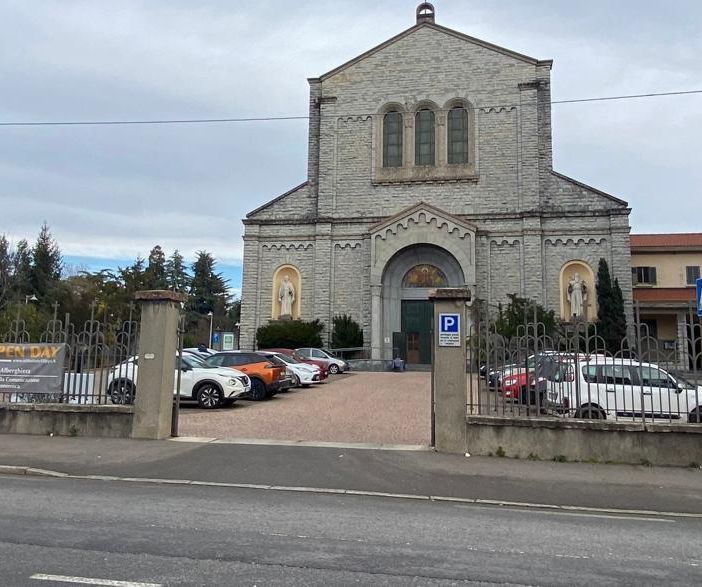 La chiesa dei frati cappuccini di viale Borri a Varese