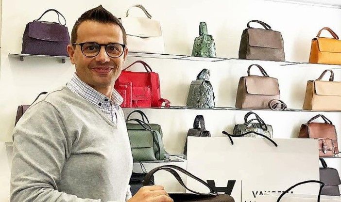 Paolo Ambrosetti, titolare dell'omonima Valigeria di Varese