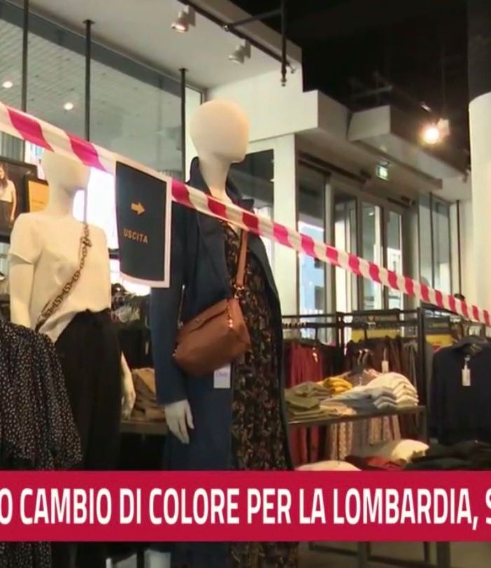 Il servizio di Ticinonews sul sedicesimo cambio di colore per la Lombardia