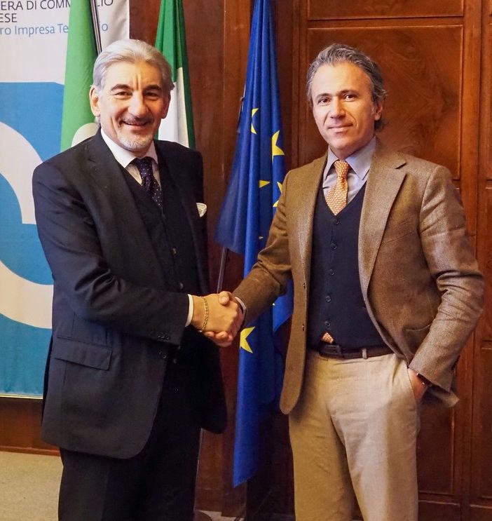 Camera di Commercio: il presidente Mauro Vitiello incontra il sottosegretario di Regione Lombardia Raffaele Cattaneo