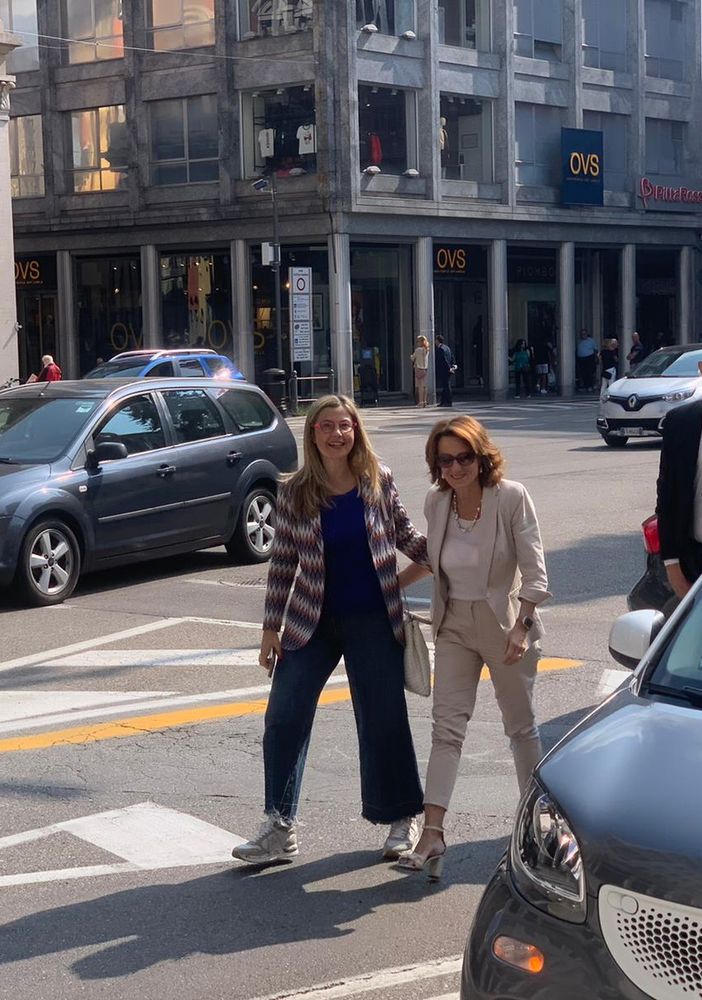 VIDEO e FOTO - La ministra Bonetti a Varese: «L'unico voto utile è alla competenza. Il PD? Non ha argomenti»