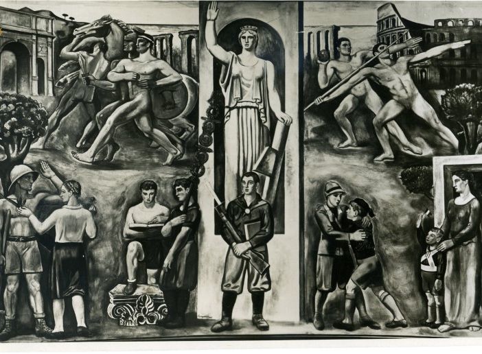 VIDEO e FOTO - &quot;L'arte svelata&quot; della questura più unica d'Italia: «Cari cittadini, qui c'è un tesoro&quot;