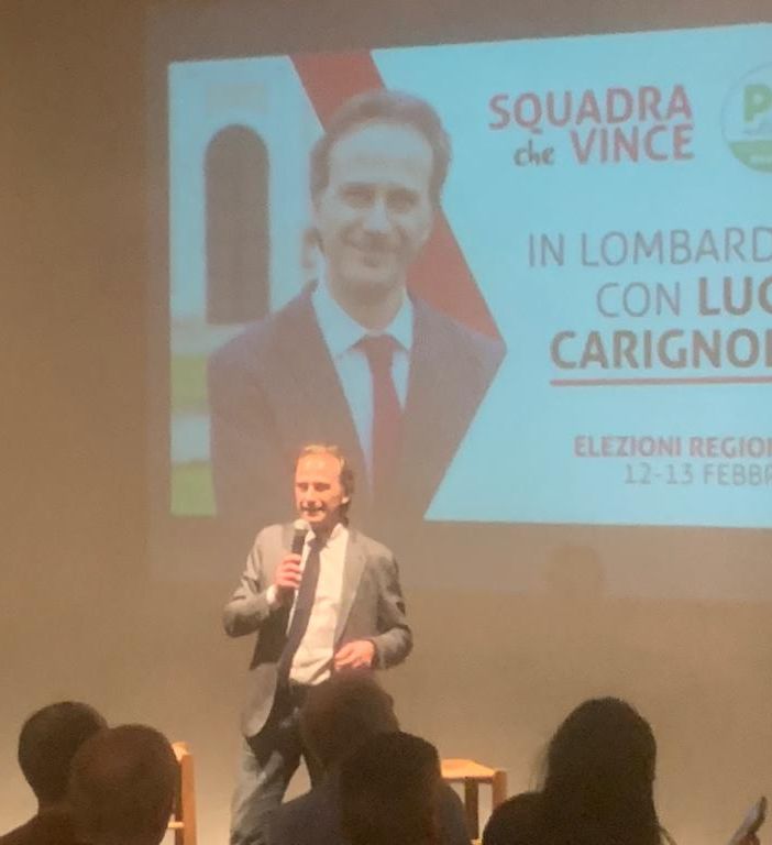 Luca Carignola insieme alla sua famiglia