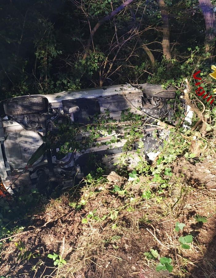 Le immagini dell'incidente