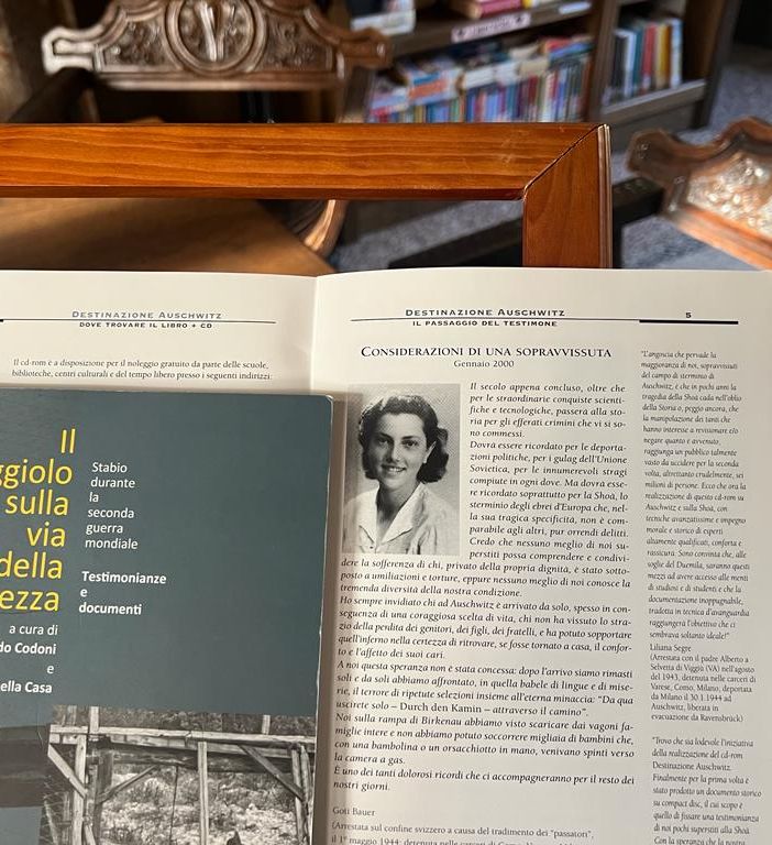 VIDEO - Il sentiero della drammatica fuga di Liliana Segre diventa oggi memoria. E silenzio