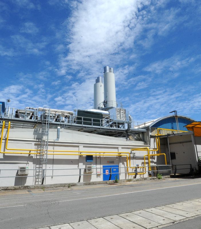L'interno dello stabilimento Whirlpool di Cassinetta di Biandronno