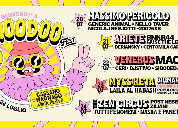 A Cassano Magnago torna la Woodoo Fest: da Massimo Pericolo a Myss Keta, ecco gli artisti sul palco