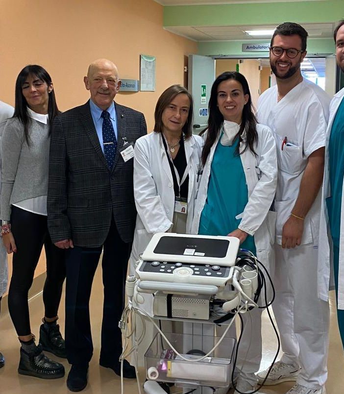 Donato un ecografo da 23mila euro al Dipartimento Cardiotoracovascolare di Asst Sette Laghi