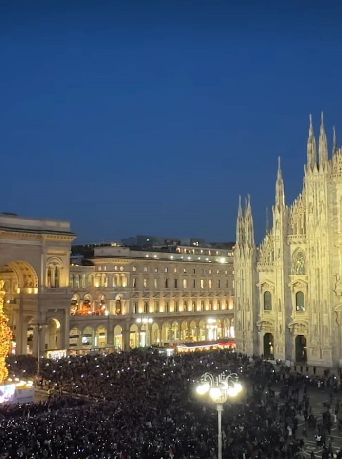 Foto dalla pagina Facebook del Comune di Milano