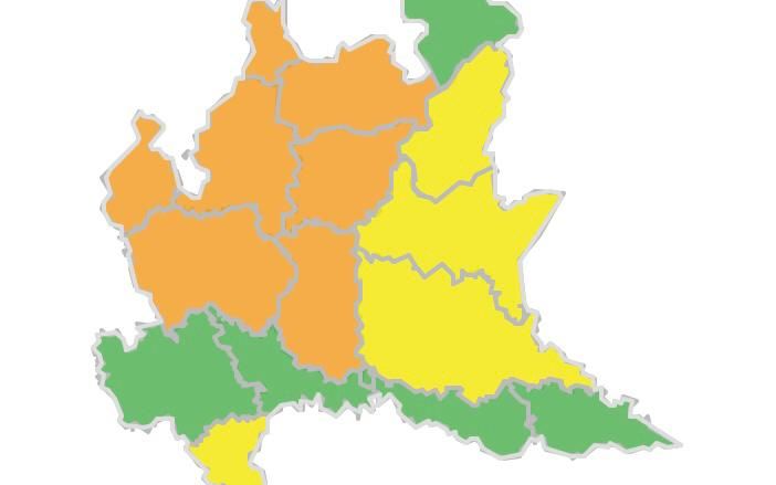 La protezione civile innalza l'allerta in provincia di Varese per il rischio idrogeologico e di temporali forti