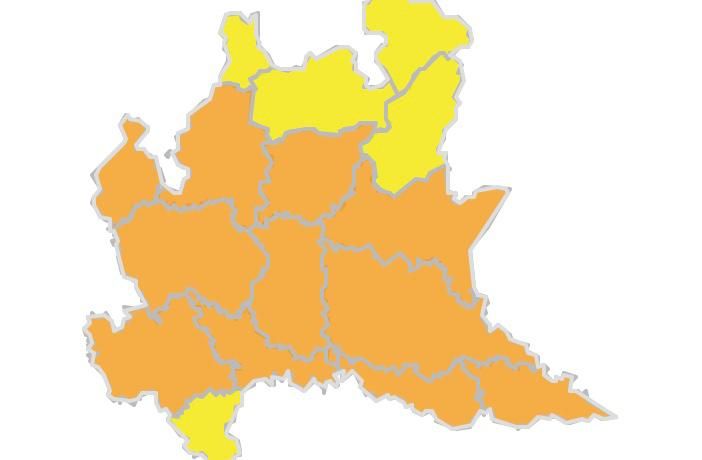 «Temporali forti con grandine anche di medie dimensioni»: da mezzanotte allerta arancione per tutta la provincia di Varese