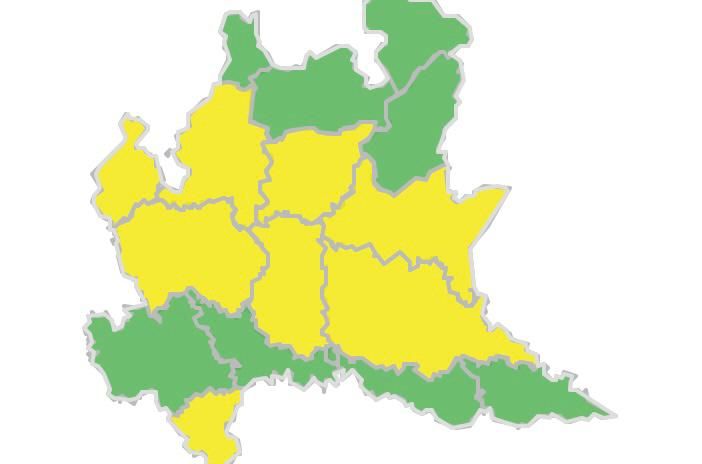 Rischio idrogeologico, nuova allerta gialla per la provincia di Varese