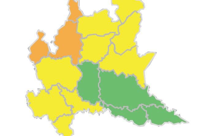 Doppia allerta per il rischio di temporali forti sulla nostra provincia
