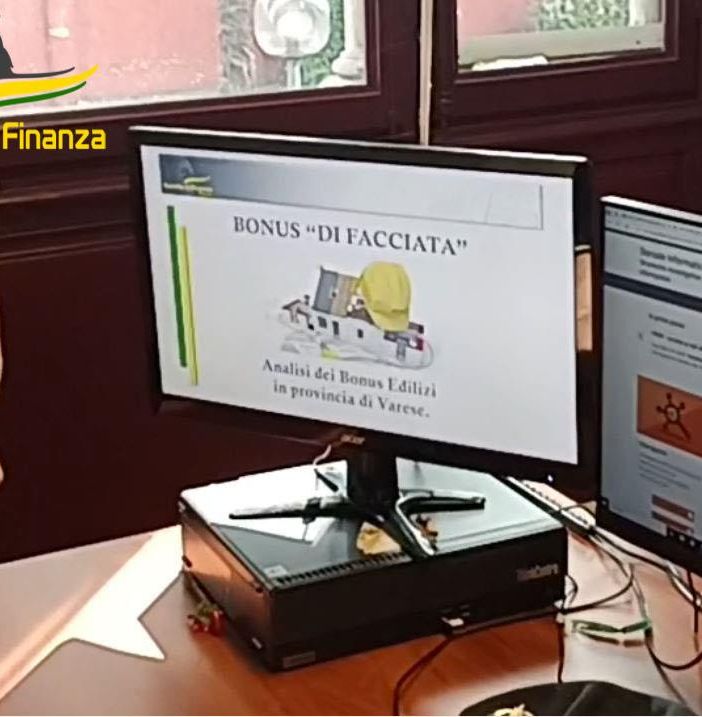 Bonus facciate, la Finanza scopre crediti inesistenti: scatta il sequestro da mezzo milione