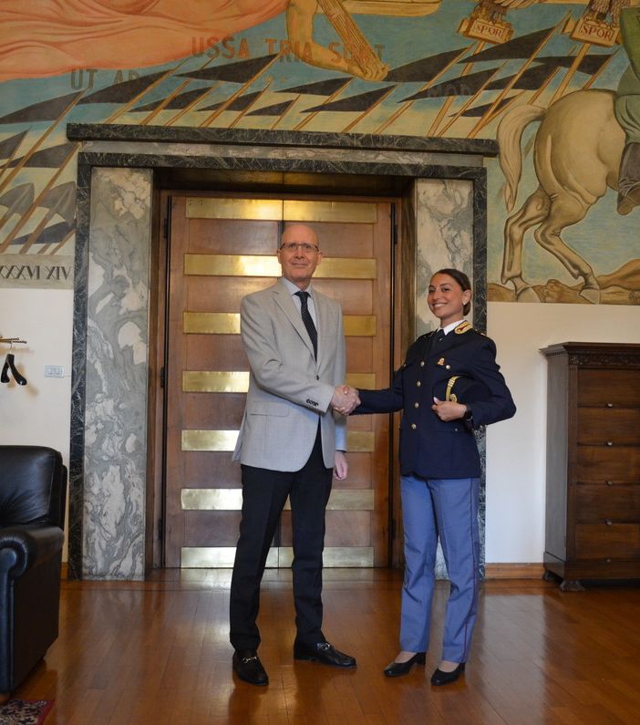 Federica Tolomeo nuovo funzionario della Questura di Varese: andrà a dirigere l'ufficio immigrazione
