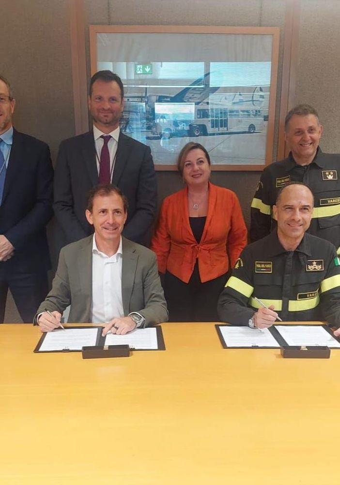 Malpensa più sicura, nuovo accordo tra Sea e vigili del fuoco per il soccorso antincendio