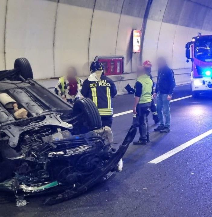 Le immagini dell'incidente