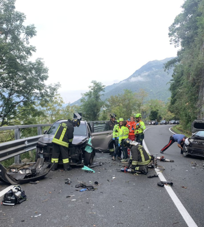 Le immagini dell'incidente di Zenna