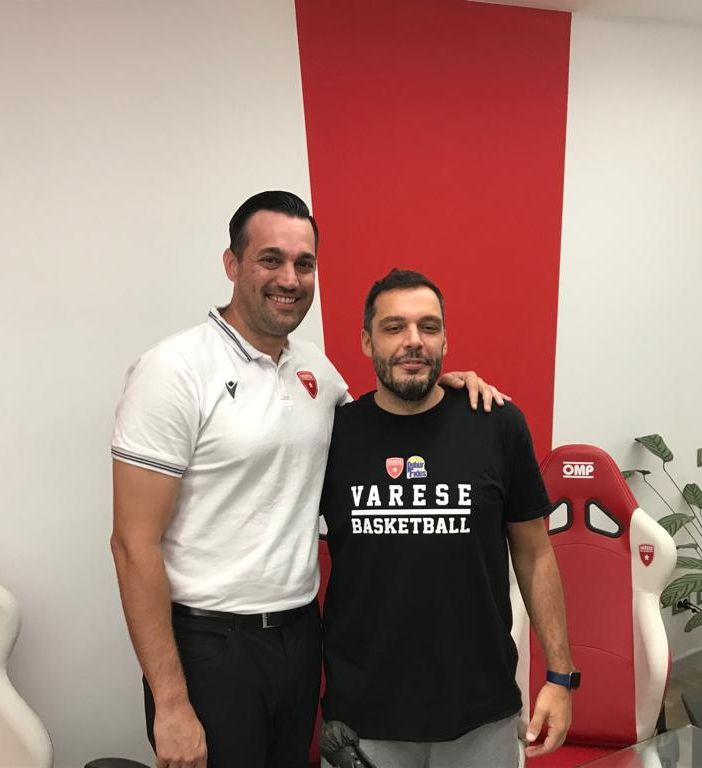 FOTO e VIDEO - Brase e Galbiati, il primo giorno: «La chiamata di Scola? Pelle d’oca…». «Lo small ball? Giochiamo a pallacanestro…»