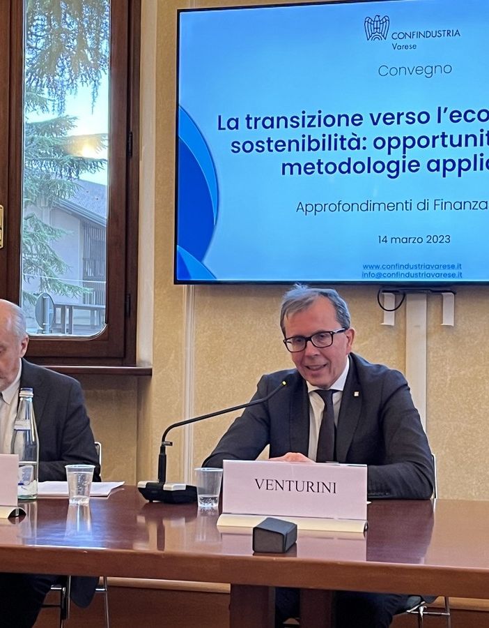 Da sinistra, Marco Crespi e Gianluigi Venturini